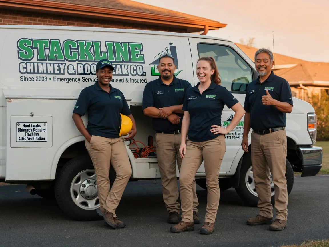 Chimney flashing repair company in Marietta, OH